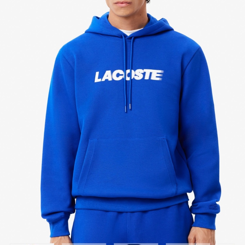 Lacoste Men’s Pique Hoodie - Picture 11 of 15